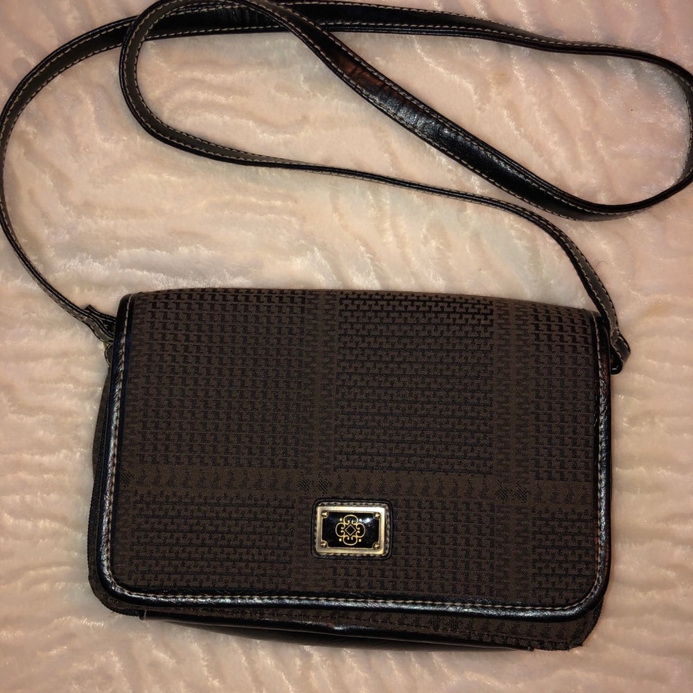 Brown Plaid Purse